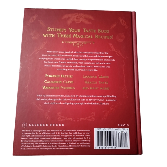 The Unofficial Hogwarts for the Holidays Cookbook 2020 - Picture 2 of 2